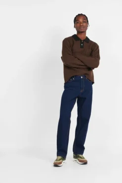 DANNY POLO SWEATER - Pull | Marron*OBEY Discount