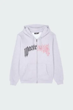 DARK PITCHER - Hoodie | Gris*WASTED Online