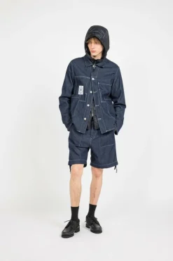 DENIM 3/1 SHORTS - Short | Bleu*C.P. COMPANY Best