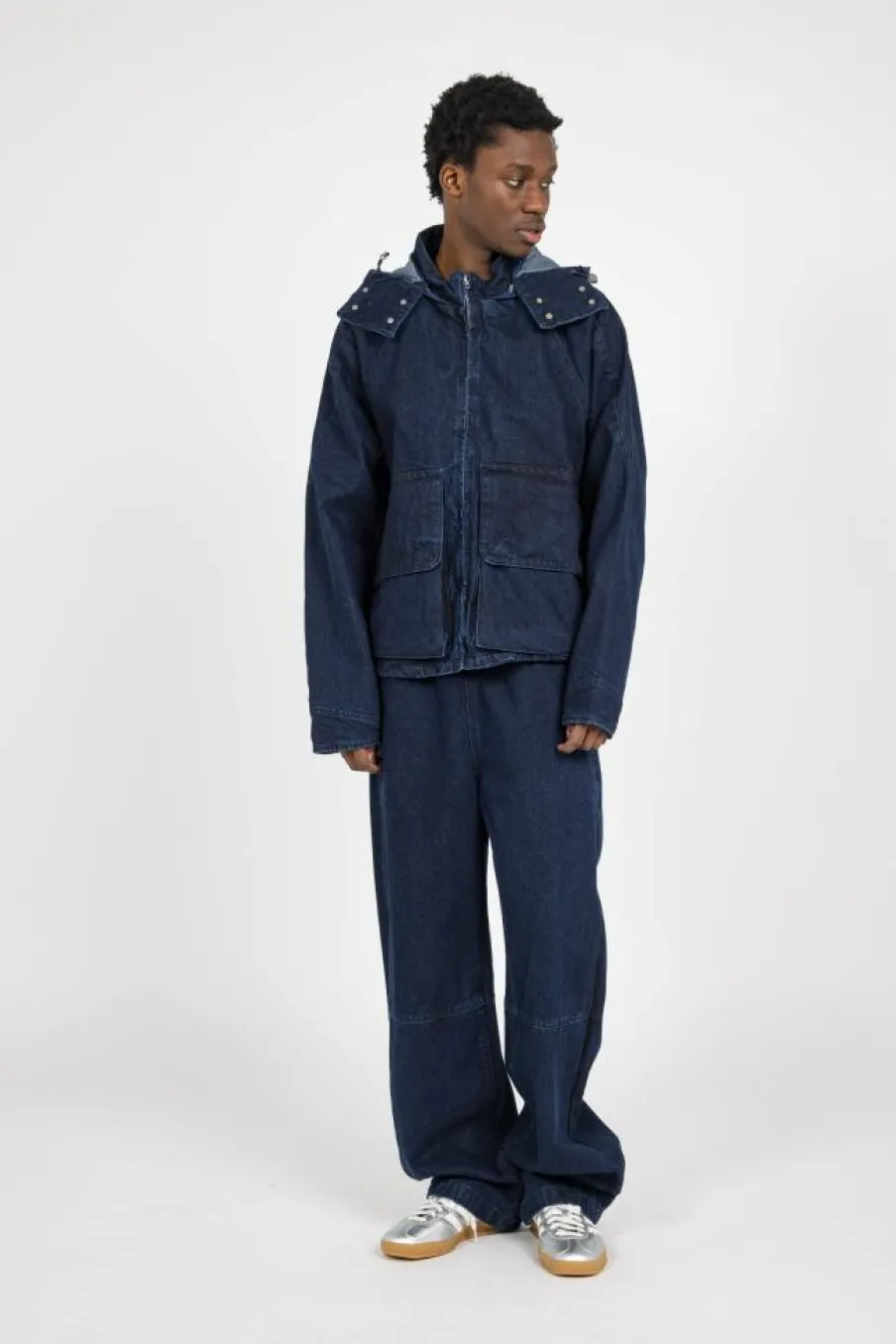 Denim Tech jacket - Veste | Bleu*ARTE ANTWERP Best