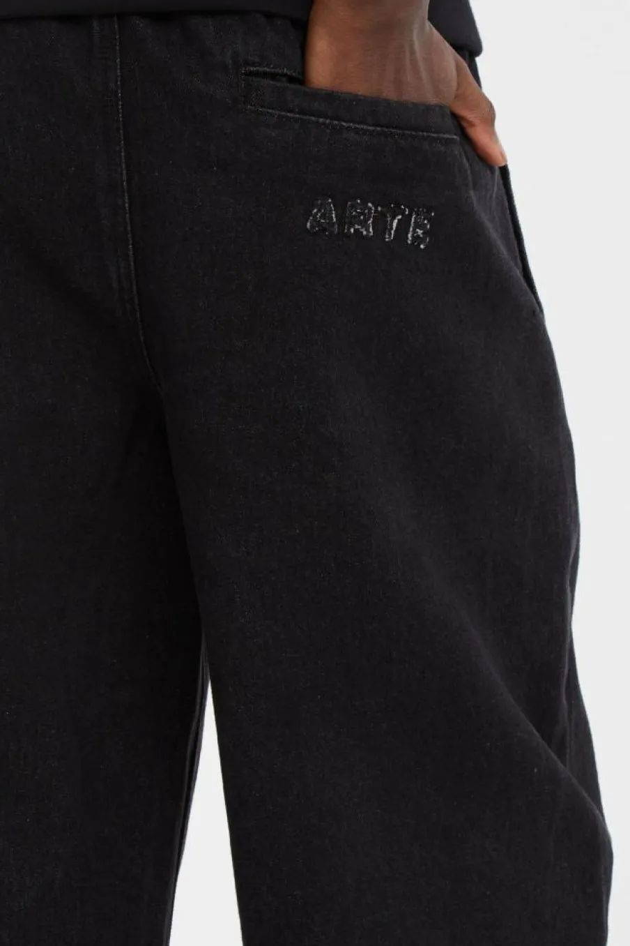 Denim Tech Pants - Pantalon | Noir*ARTE ANTWERP Sale