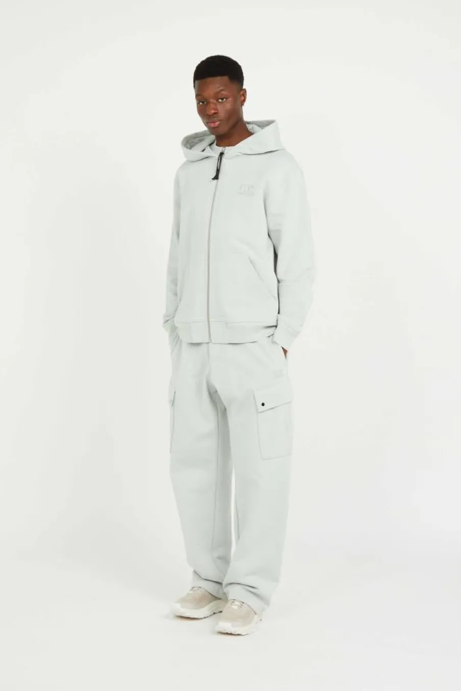 DIAGONAL RAISED FLEECE CARGO - Jogging | Vert*C.P. COMPANY Hot