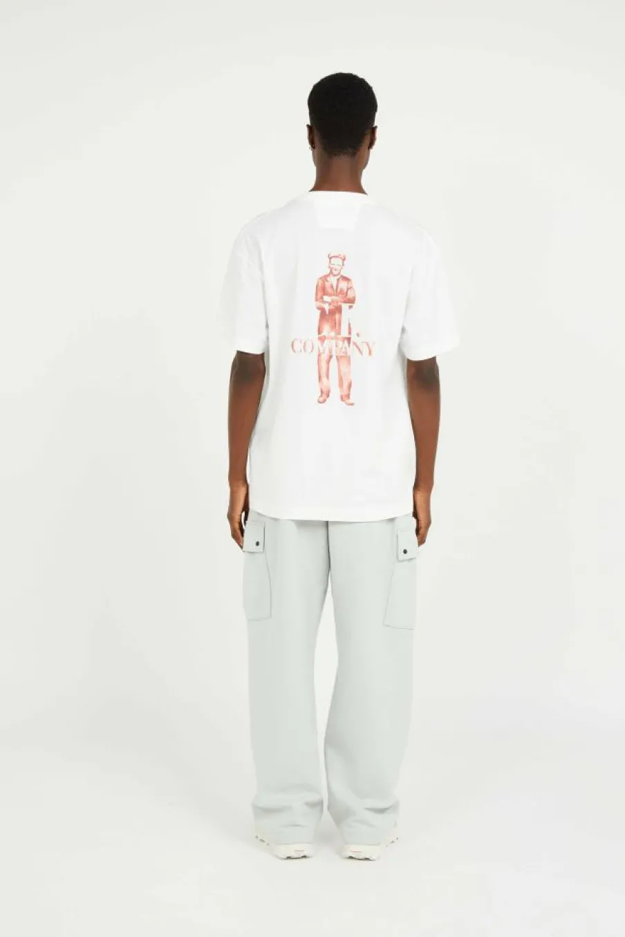 DIAGONAL RAISED FLEECE CARGO - Jogging | Vert*C.P. COMPANY Hot