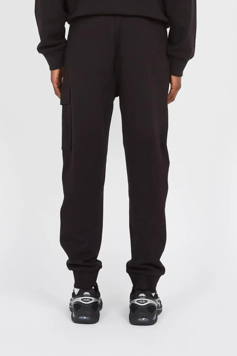 DIAGONAL RAISED FLEECE LENS - Jogging | Noir*C.P. COMPANY Sale