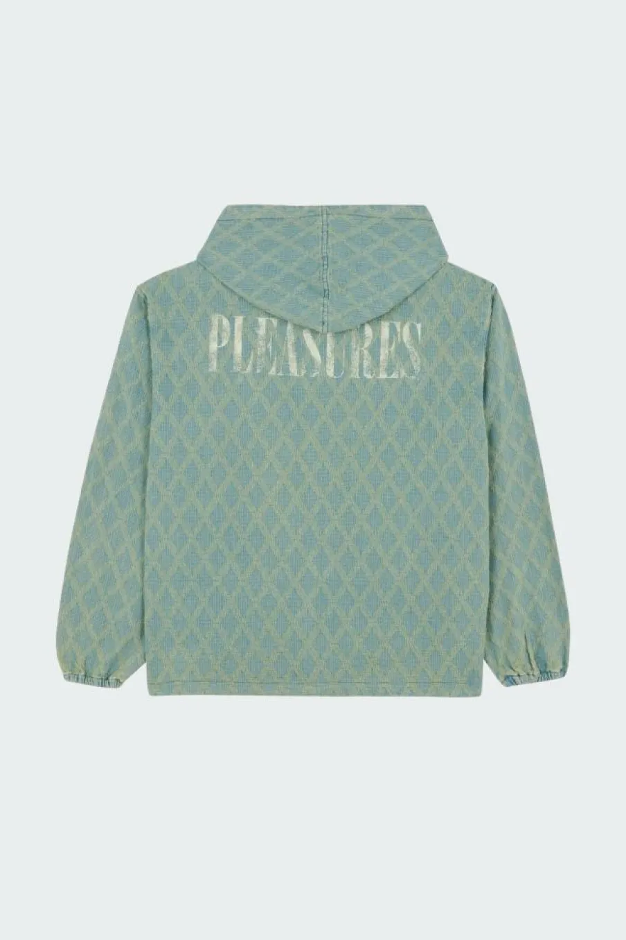 DIAMOND JACQUARD ZIP HOODIE - Veste | Bleu*PLEASURES Clearance