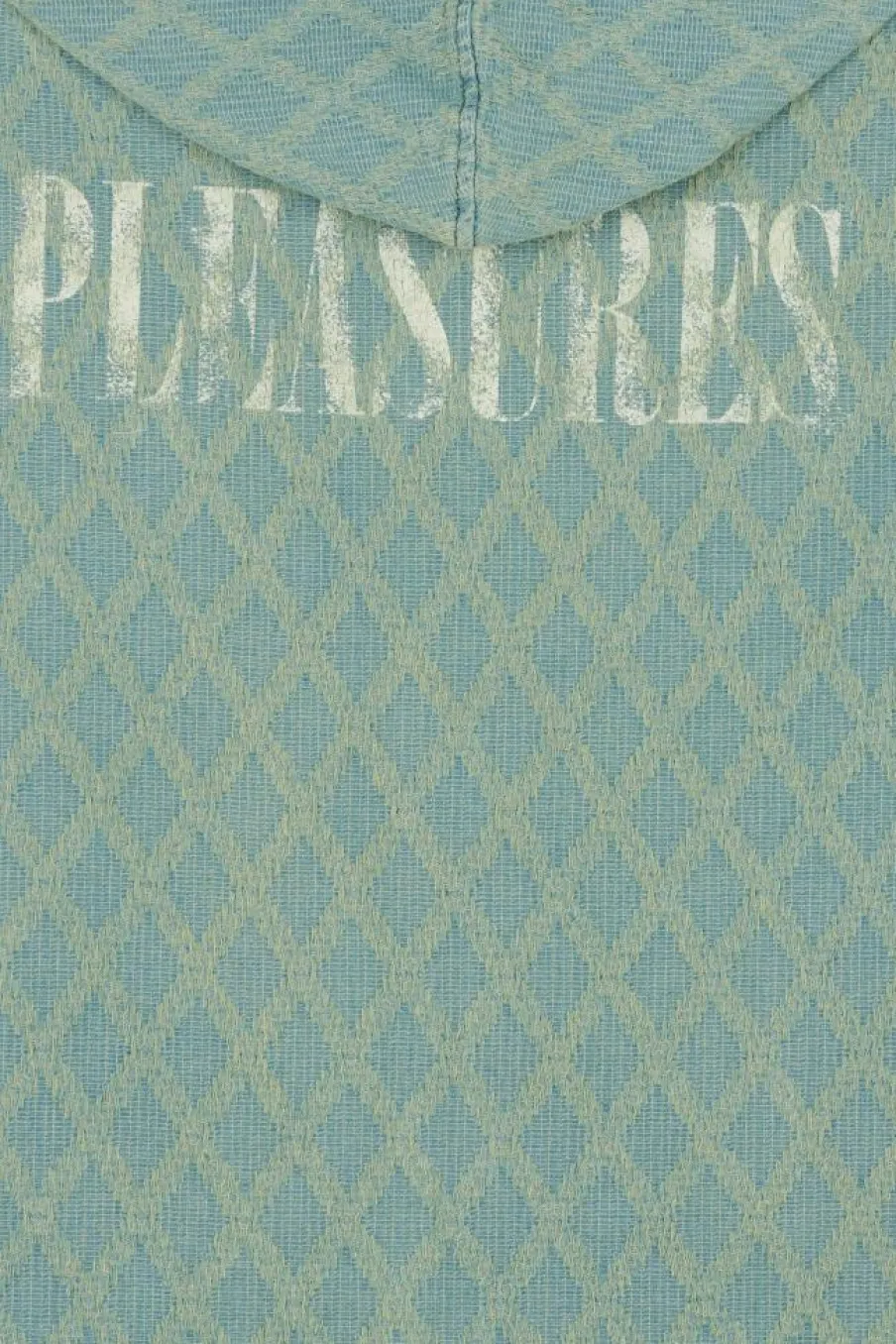 DIAMOND JACQUARD ZIP HOODIE - Veste | Bleu*PLEASURES Clearance
