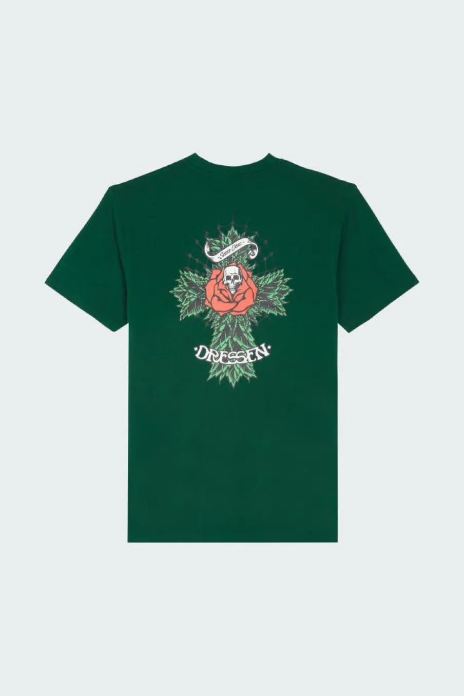 Dressen Rose Cross 2 - T-shirt | Vert*SANTA CRUZ Online