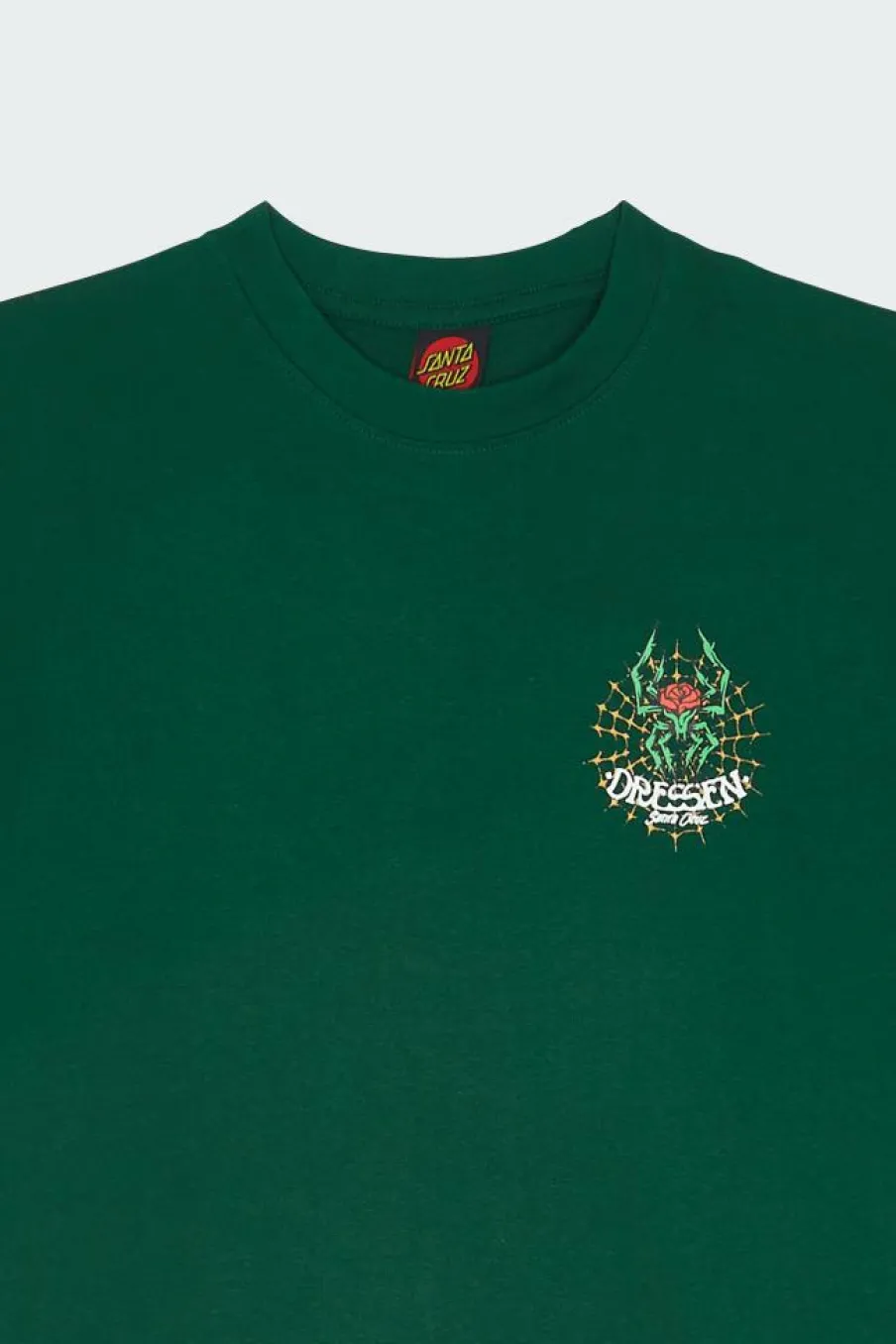 Dressen Rose Cross 2 - T-shirt | Vert*SANTA CRUZ Online