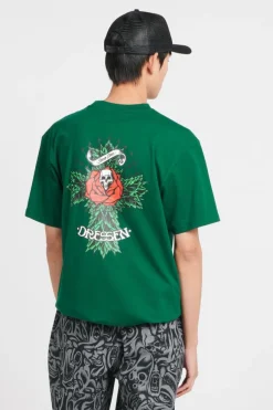 Dressen Rose Cross 2 - T-shirt | Vert*SANTA CRUZ Online