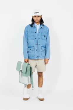 DRILL DENIM JACKET STONEWASH/BLUE - Veste | Bleu*VANS Clearance