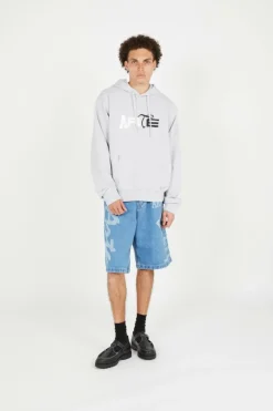Duo Logo Hoodie - Hoodie | Gris*ARTE ANTWERP