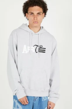 Duo Logo Hoodie - Hoodie | Gris*ARTE ANTWERP