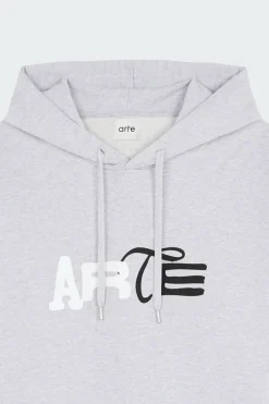 Duo Logo Hoodie - Hoodie | Gris*ARTE ANTWERP