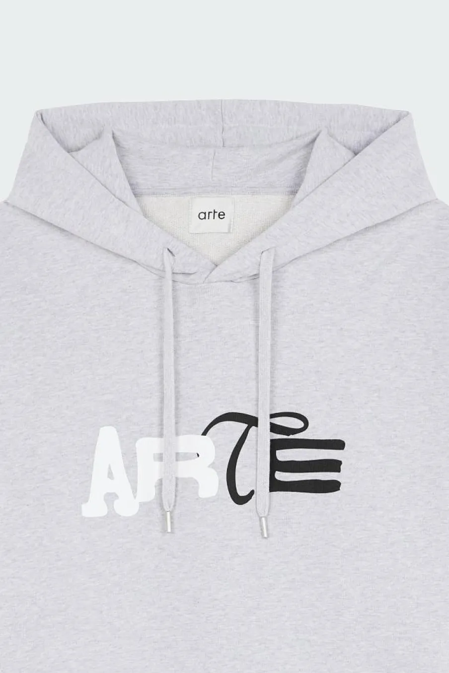 Duo Logo Hoodie - Hoodie | Gris*ARTE ANTWERP
