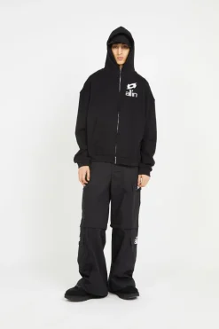 DY - Hoodie zippé | Noir*ALL IN Discount