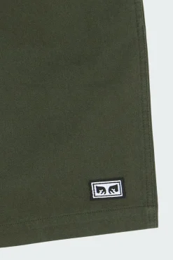 EASY RELAXED TWILL - Bermuda | Kaki*OBEY Best