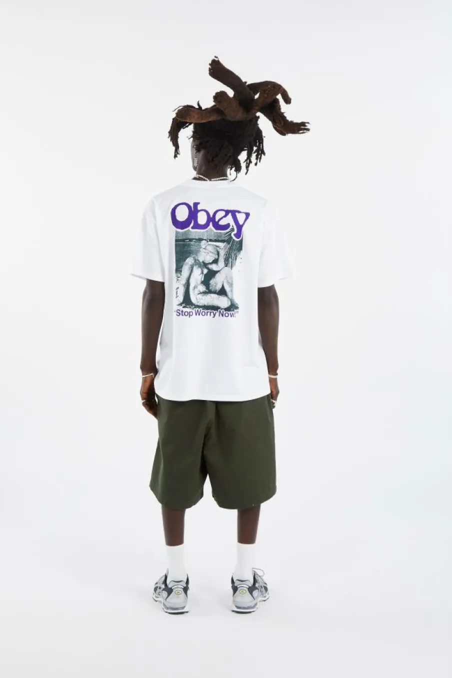 EASY RELAXED TWILL - Bermuda | Kaki*OBEY Best