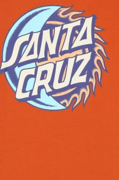 Eclipse Dot - T-Shirt | Orange*SANTA CRUZ Best
