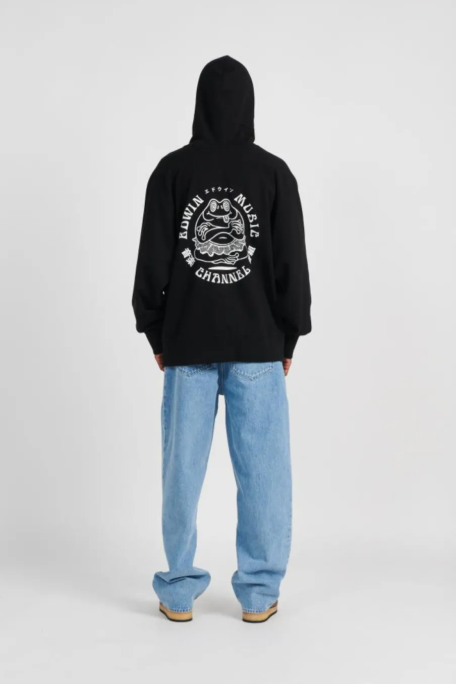 MUSIC CHANNEL - Hoodie | Noir*EDWIN Online