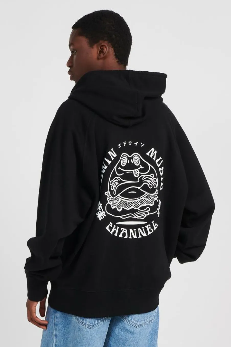 MUSIC CHANNEL - Hoodie | Noir*EDWIN Online