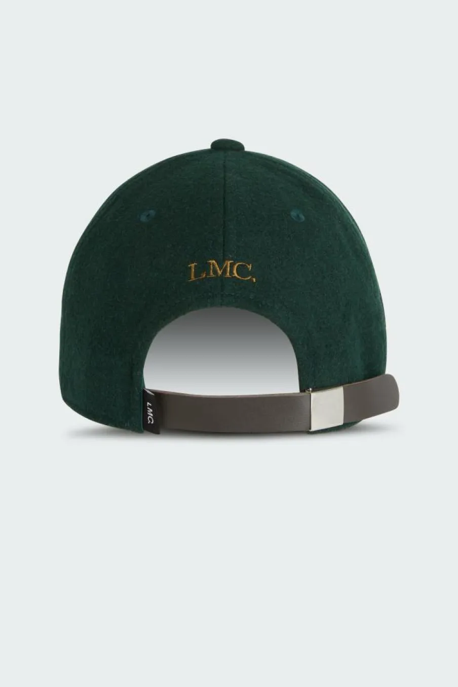 EMB BEAR WOOL 6PANEL CAP - Casquette | Vert*LOST MANAGEMENT CITIES Discount