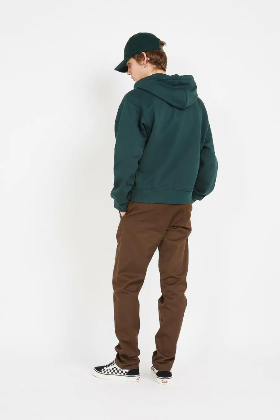EMB BEAR WOOL 6PANEL CAP - Casquette | Vert*LOST MANAGEMENT CITIES Discount