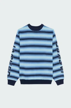 EURO STRIPE - Pull | Bleu*JACKER