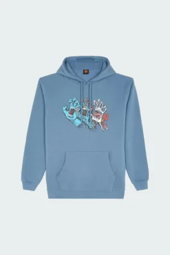 Evolved Hand Front Hood - Hoodie | Bleu*SANTA CRUZ Clearance