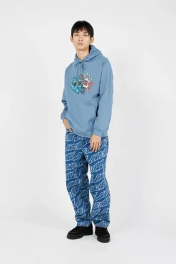 Evolved Hand Front Hood - Hoodie | Bleu*SANTA CRUZ Clearance