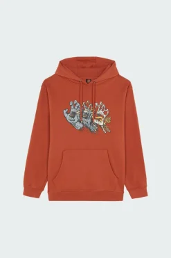 Evolved Hand Front Hood - Hoodie | Orange*SANTA CRUZ New
