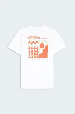Explorers Canyon Back SS - T-shirt | Blanc*COLUMBIA Discount