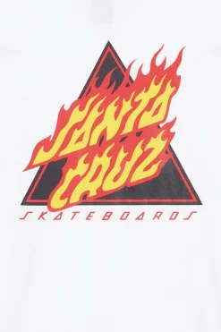 Flamed Not A Dot - T-shirt | Blanc*SANTA CRUZ Online