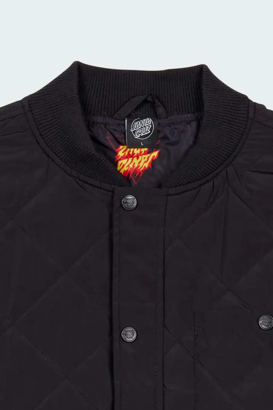 Flamed Not A Dot - Veste | Noir*SANTA CRUZ Hot