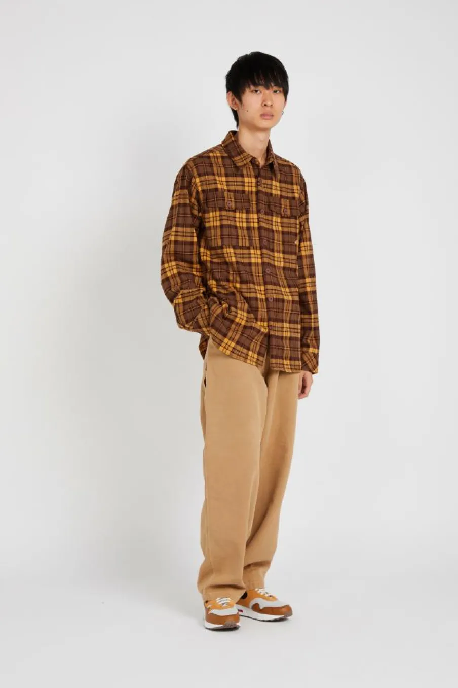 FLANER - Chemise | Marron*HELAS Hot