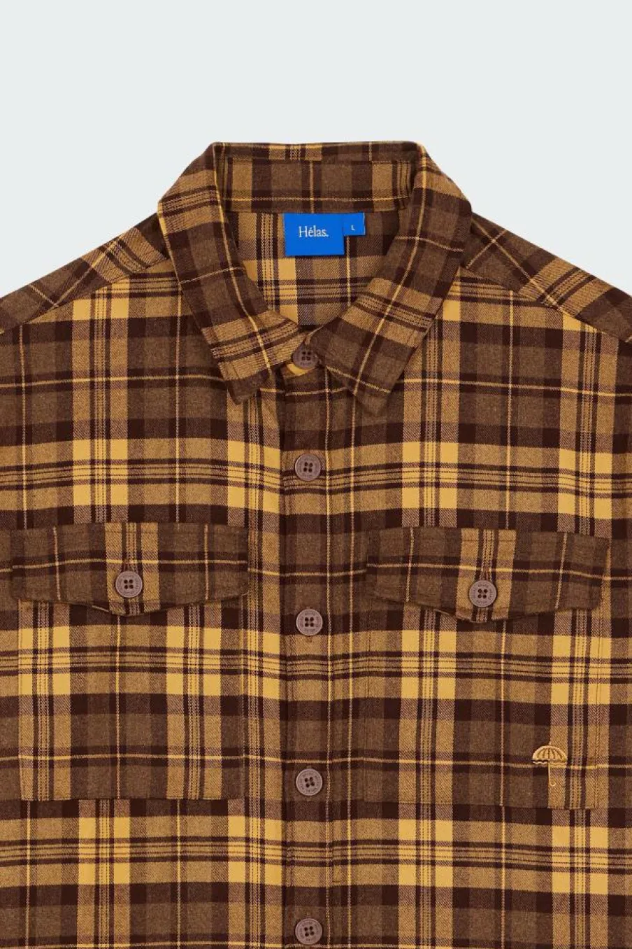 FLANER - Chemise | Marron*HELAS Hot