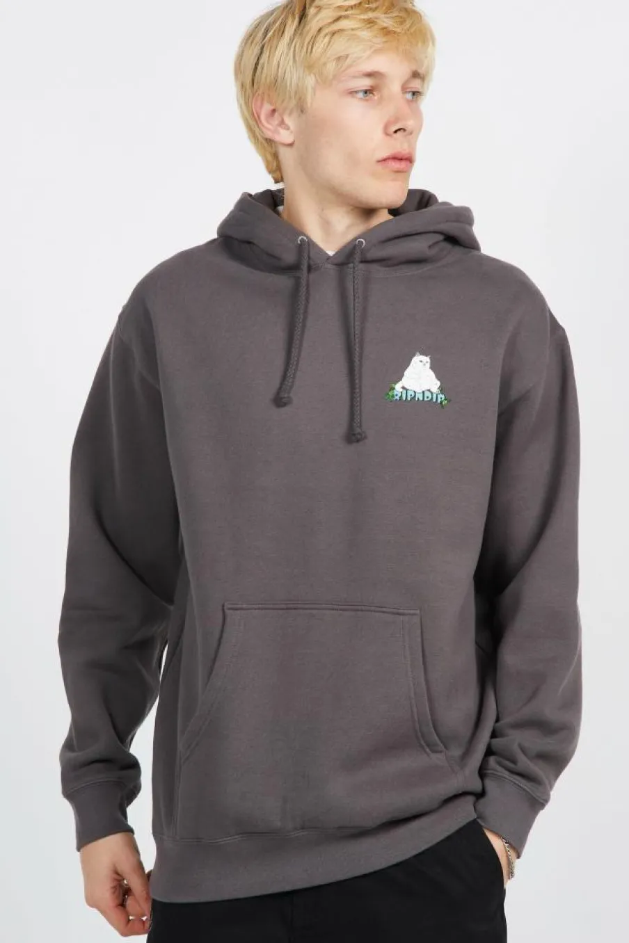 Flower Boy Hoodie - Sweat | Gris*RIPNDIP