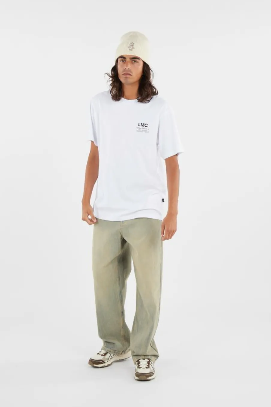 FLOWER GARDEN TEE - T-shirt | Blanc*LOST MANAGEMENT CITIES