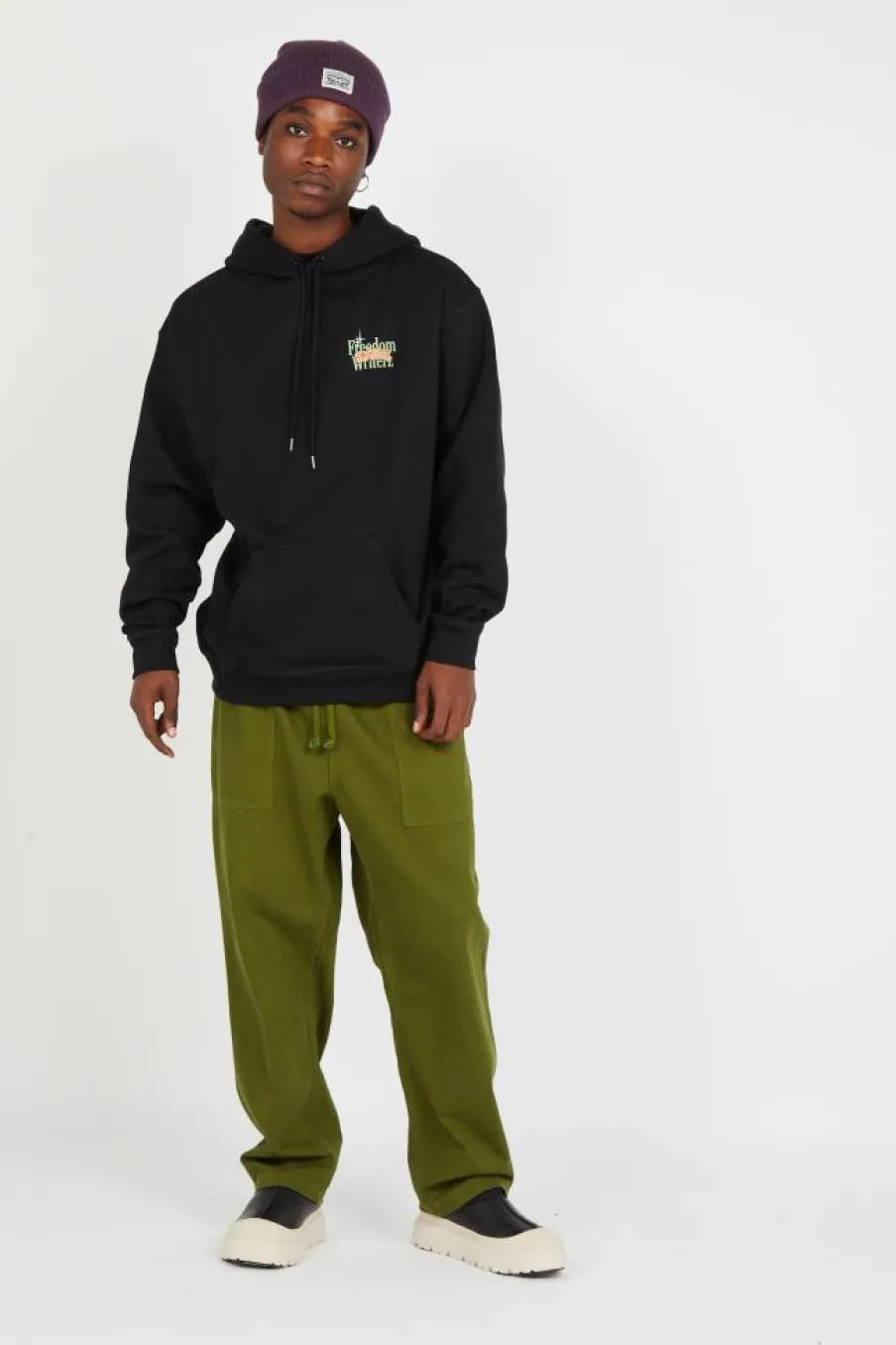 FREEDOM WRITERZ - Hoodie | Noir*JACKER Clearance