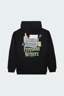 FREEDOM WRITERZ - Hoodie | Noir*JACKER Clearance