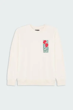 GARDEN SOCIETY - Sweatshirt | Blanc*EDWIN