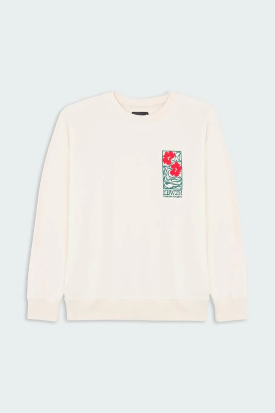 GARDEN SOCIETY - Sweatshirt | Blanc*EDWIN