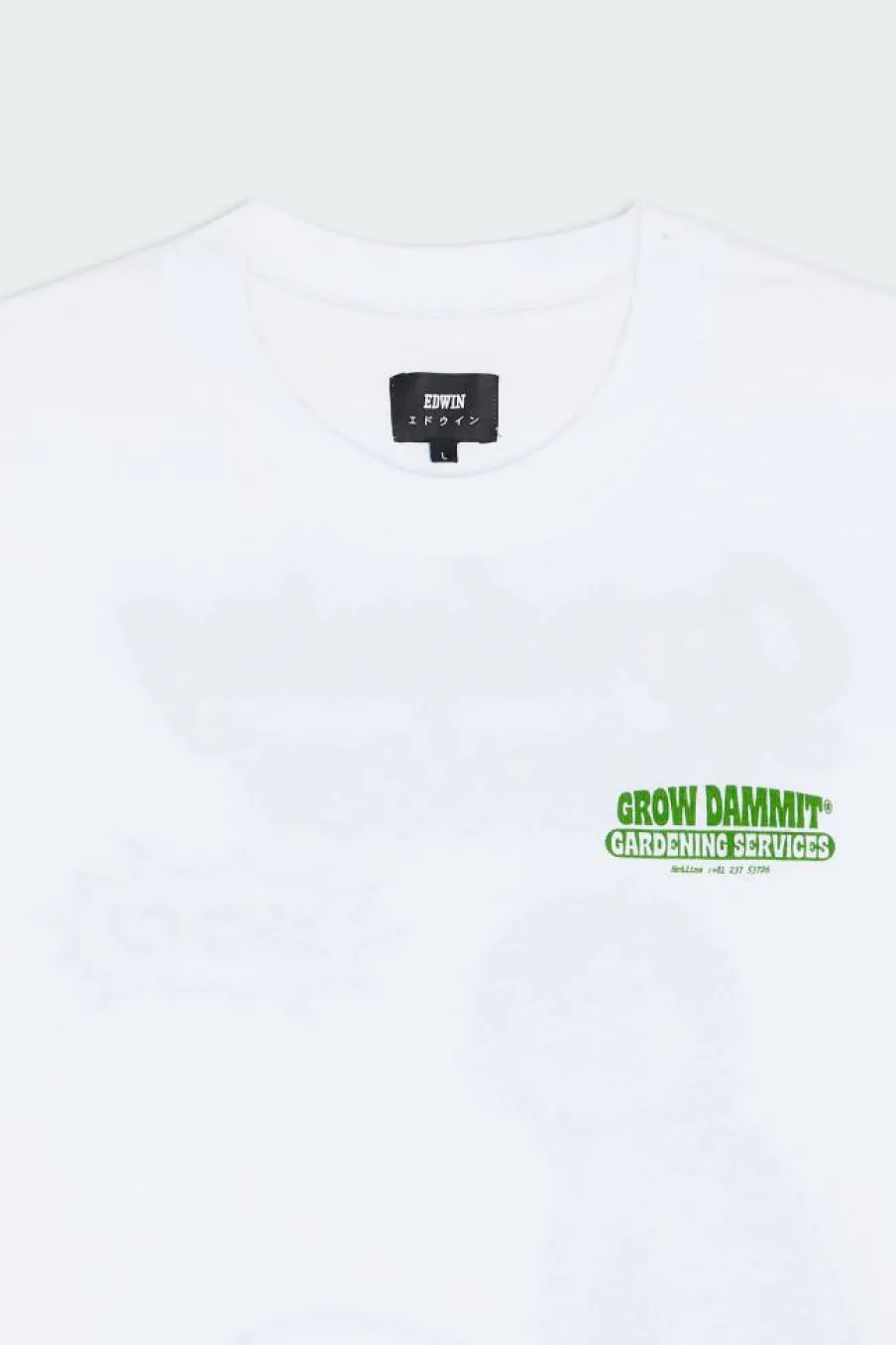 GARDENING SERVICES - T-shirt | Blanc*EDWIN Sale
