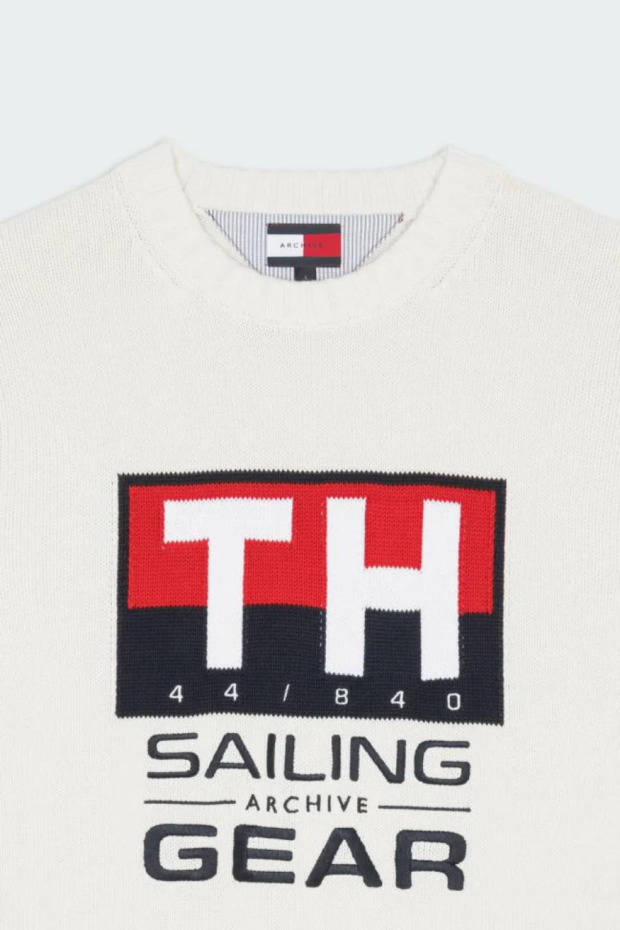 GI SAILING - Pull | Blanc*TOMMY JEANS Hot