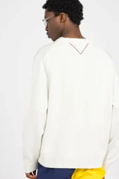 GI SAILING - Pull | Blanc*TOMMY JEANS Hot