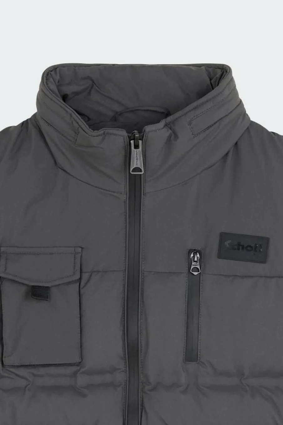 GILET MATELASSE FONCTIONNEL - Doudoune | Gris*SCHOTT Online