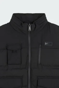 GILET MATELASSE FONCTIONNEL - Doudoune | Noir*SCHOTT Online