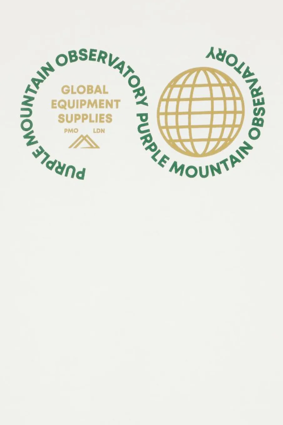 GLOBE SS - T-shirt |*PURPLE MOUNTAIN OBSERVATORY Discount