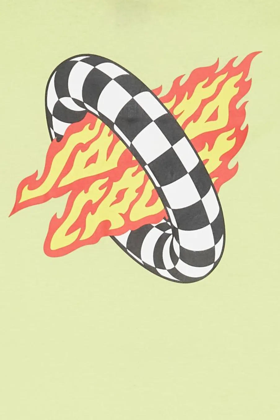 Goal Flame - T-shirt | Jaune*SANTA CRUZ Clearance