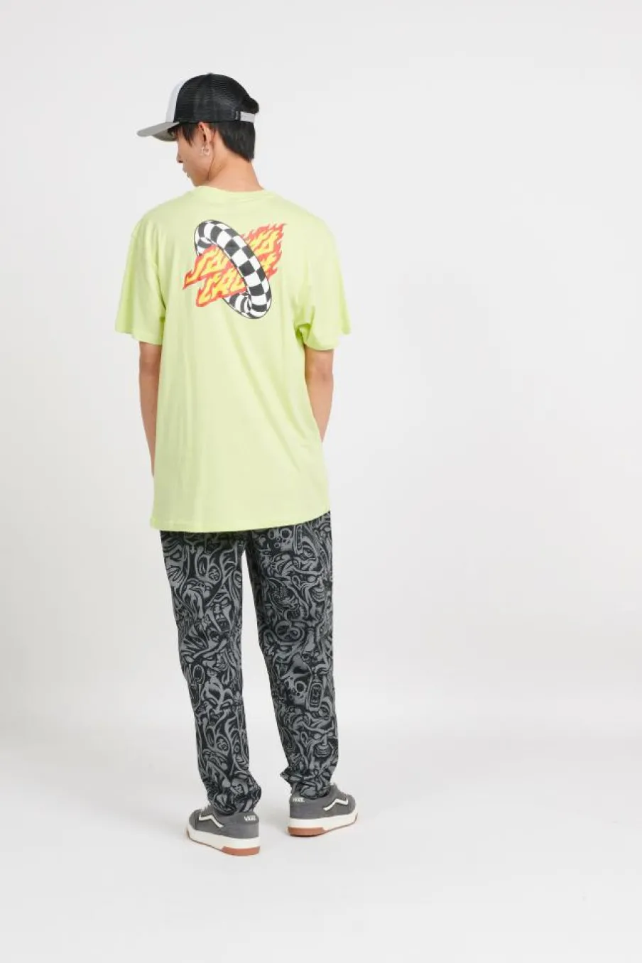Goal Flame - T-shirt | Jaune*SANTA CRUZ Clearance