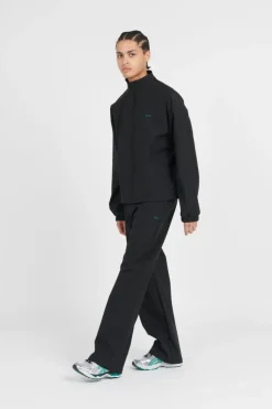 Green Logo Polyester Pants - Pantalon | Noir*ARTE ANTWERP New